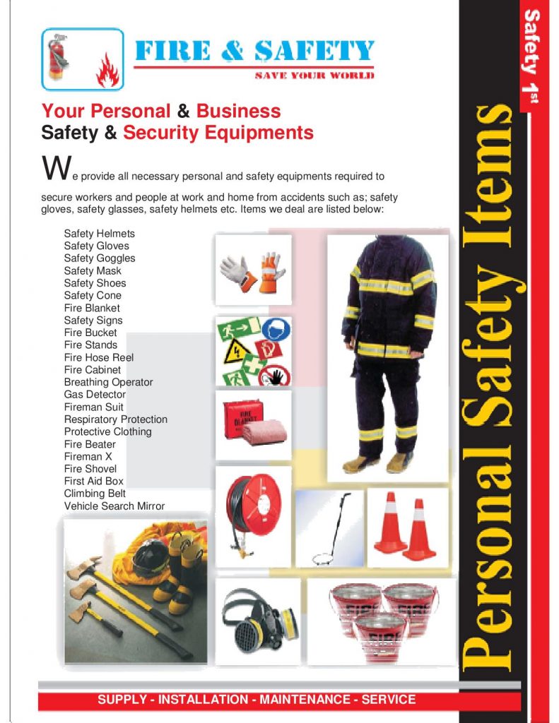Personal Safety Items